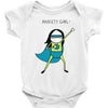 anxiety girl Baby Bodysuit