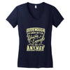 old enough young enough Women's V-Neck T-Shirt