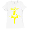 tees for the tesla museum! Ladies Fitted T-Shirt