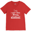 just need to go running V-Neck Tee