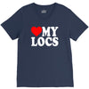 love my locs V-Neck Tee