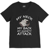 MY NECK MY BACK MY ANXIETY ATTACK V-Neck Tee
