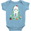 scream floral Baby Bodysuit