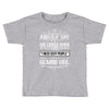 And 8th Day God Look Down So God Made A Gemini Girl Toddler T-shirt