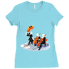 rock me amadeus Ladies Fitted T-Shirt