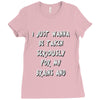 brains and stuff girls Ladies Fitted T-Shirt