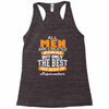 all men are created equal but only the best are born in september Racerback Tank