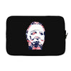 michael myers floral mask Laptop sleeve