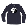 yin yang cat Long Sleeve Shirts