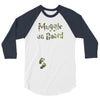 Muggle On Board Army 3/4 Sleeve Shirt