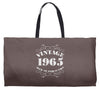 gift boxed vintage 1965 50th birthday Weekender Totes