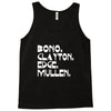 bono, clayton, edge, mullen Tank Top