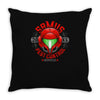 samus pest control Throw Pillow