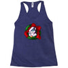christmas wreath bluebie bust by bluekazenate Racerback Tank