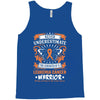Never Underestimate The Strength Of A Leukemia Cancer Warrior Tank Top