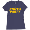 knife party electro house Ladies Fitted T-Shirt