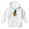 pineapple skateboarding Youth Hoodie