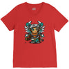 mnk never die V-Neck Tee
