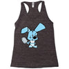 evil rabbit Racerback Tank