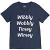 wibbly w0bbly V-Neck Tee