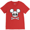 skull mickey 2 V-Neck Tee