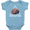 zombie food pyramid Baby Onesie