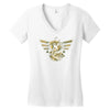 journey of courage Women's V-Neck T-Shirt