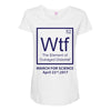 wtf outraged disbelief Maternity Scoop Neck T-shirt
