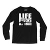 ow life begins at 18 meters Long Sleeve Shirts