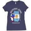 argentina national team youth 2018 fifa world cup Ladies Fitted T-Shirt
