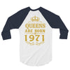 queens are born in 1971 3/4 Sleeve Shirt