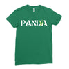 Panda Write T-Shirt Ladies Fitted T-Shirt