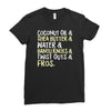 natural queens rock Ladies Fitted T-Shirt