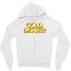 gold digger Zipper Hoodie