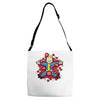 nuclear beauty Adjustable Strap Totes