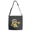 zombie monster2 Adjustable Strap Totes