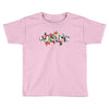Femen with Flowers Toddler T-shirt