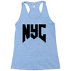 nyc new york city Racerback Tank