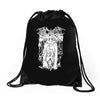 psycroptic carriers of the plague Drawstring Bags