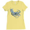 sea emperor transparent buffalo Ladies Fitted T-Shirt