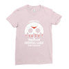 crystal lake camp counselor Ladies Fitted T-Shirt