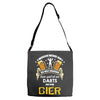 personalisierte darts spieler Adjustable Strap Totes