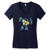 fuck you, human! Women's V-Neck T-Shirt