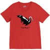 rat skunk V-Neck Tee