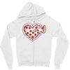 pizza my heart Zipper Hoodie