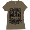 Things Better 1952 Age Approach Magnificent Ladies Fitted T-Shirt