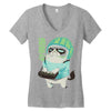 boring Women's V-Neck T-Shirt