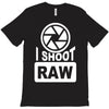 i shoot raw photography camera photograph T-Shirt