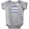 Land Of The Free, Home Of The Brave Baby Onesie