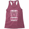 Never Underestimate The Strength Of A Breast Cancer Warrior Racerback Tank